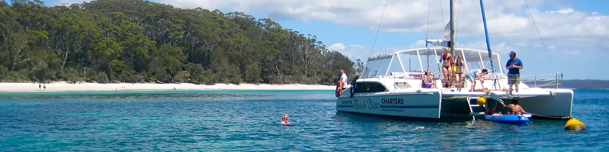 Nautilus Jervis Bay: sail boat in beautiful Jervis Bay